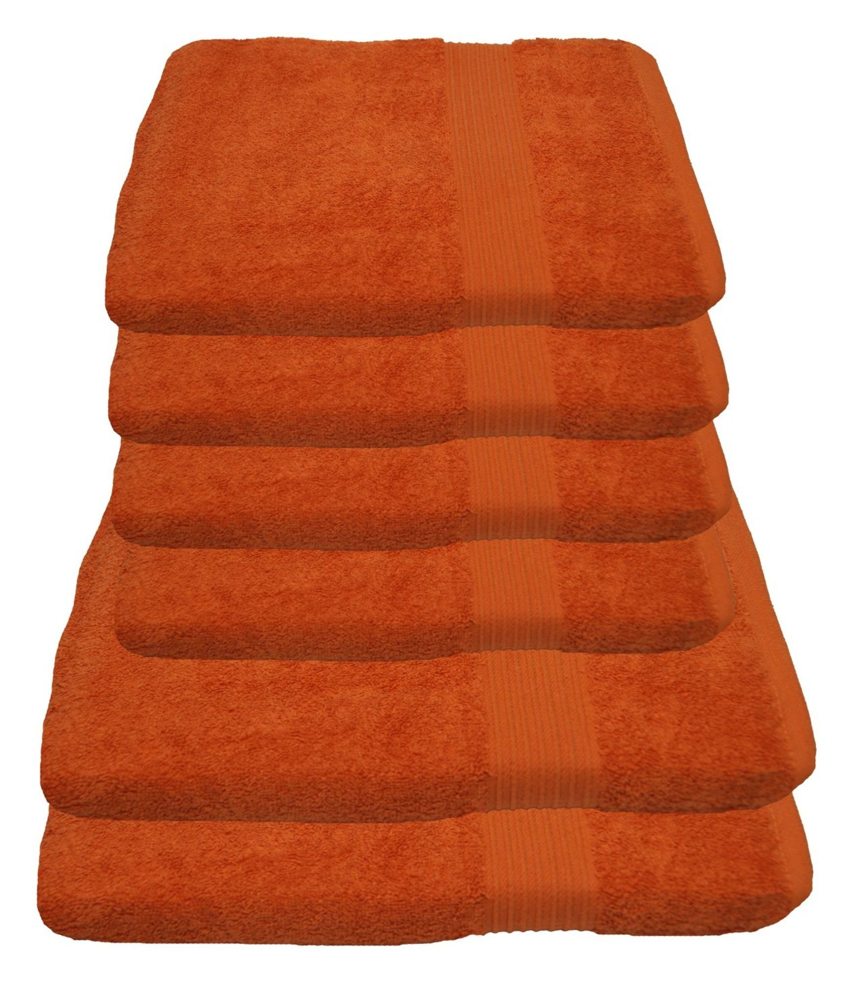 Julie Julsen Handtücher 6-Handtücher-Terrakotta, Baumwolle (6-St) günstig online kaufen