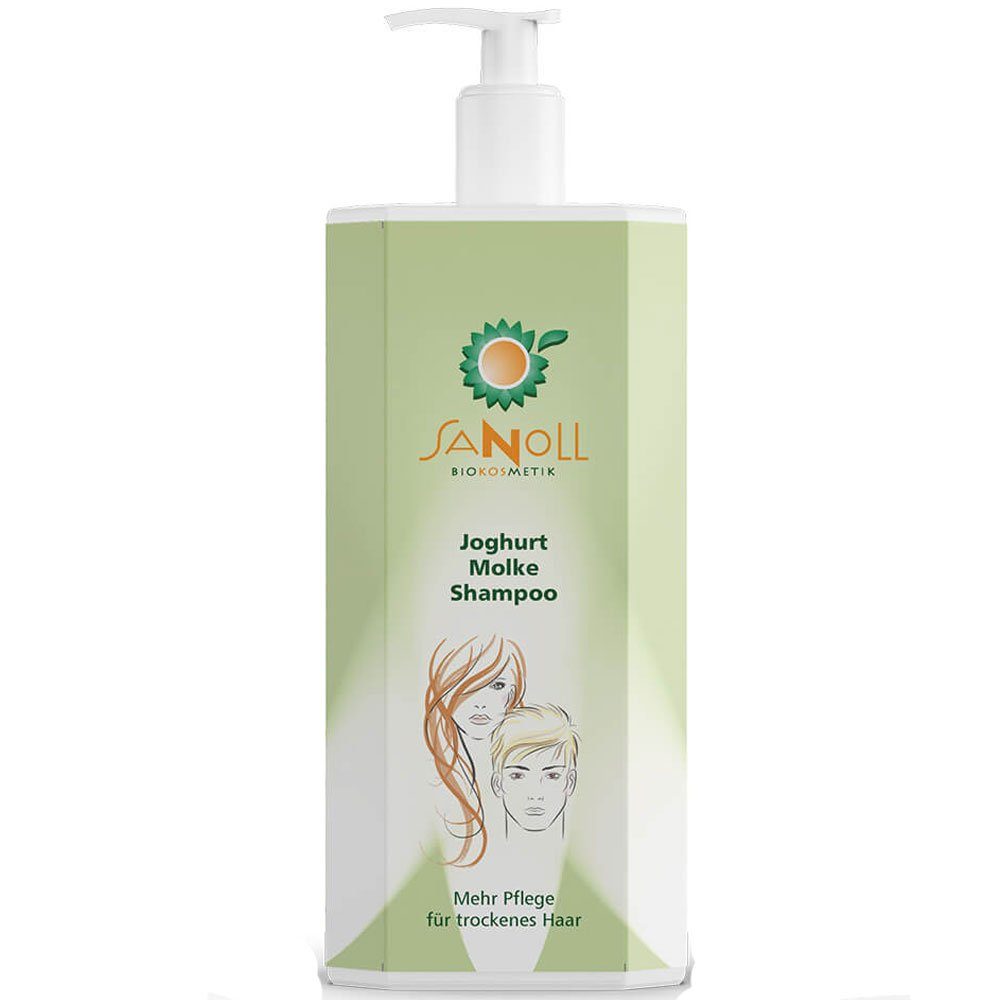 Sanoll Haarshampoo Joghurt Molke Shampoo, 1 l