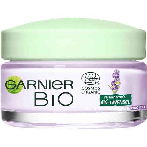 GARNIER Nachtcreme regenerierender Bio-Lavendel Anti-Falten Schlafcreme
