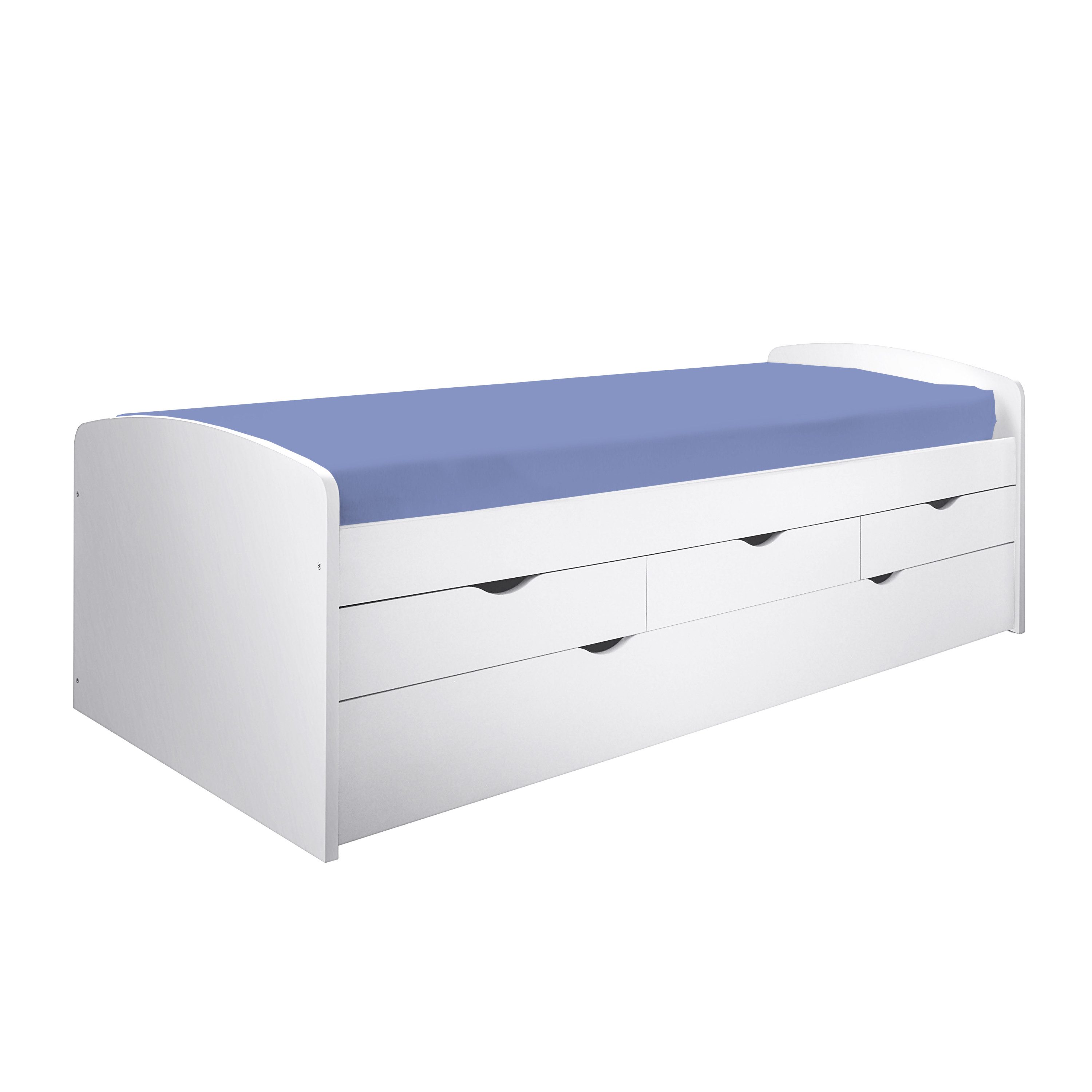Betten-ABC Babybett Bubema Leno – Funktionsbett mit Schubladen und Bettkasten