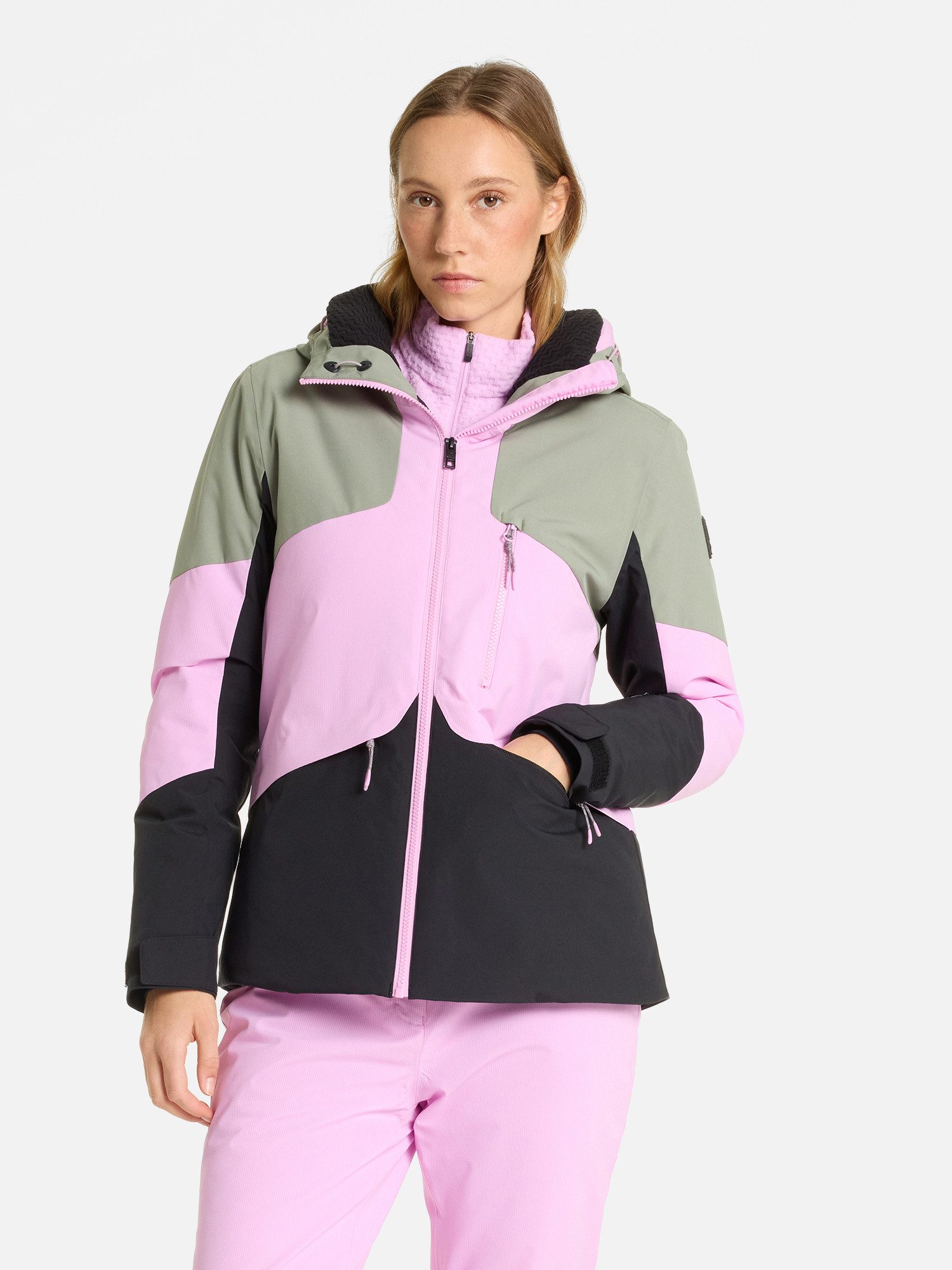 Ziener Skijacke THILDE-Z AQUASHIELD® DAMEN wasser- und winddicht, atmungsaktiv, warm, elastisch, Kapuze – Bild 3 von 5