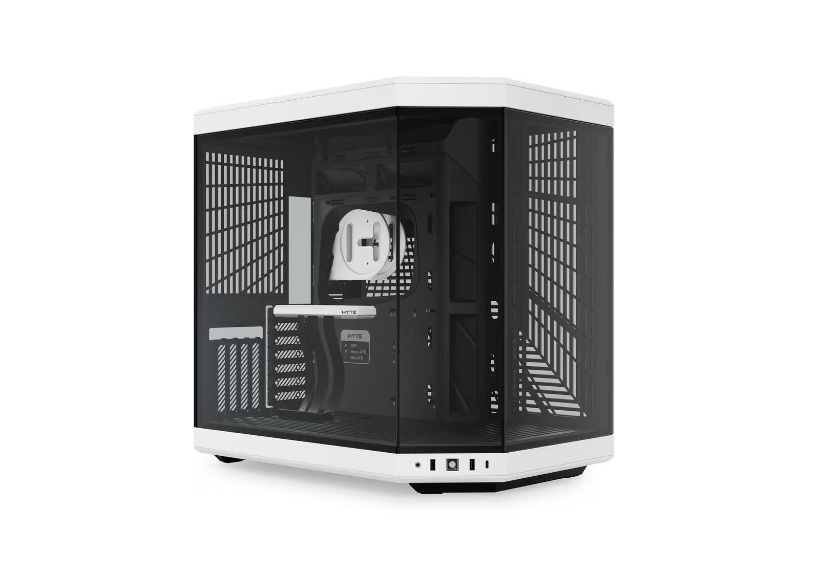 Hyte PC-Gehäuse Y70 Schwarz/Weiß