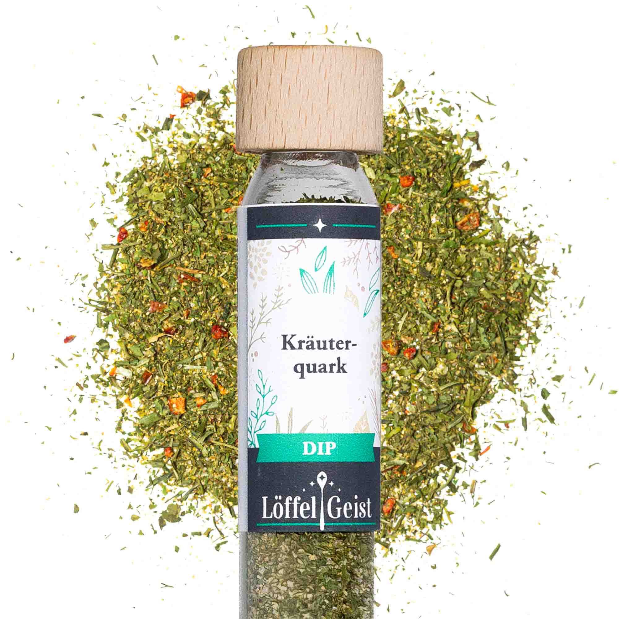 Löffelgeist Gewürz Kräuterquark Dip(22g im praktischen Dosierglas)