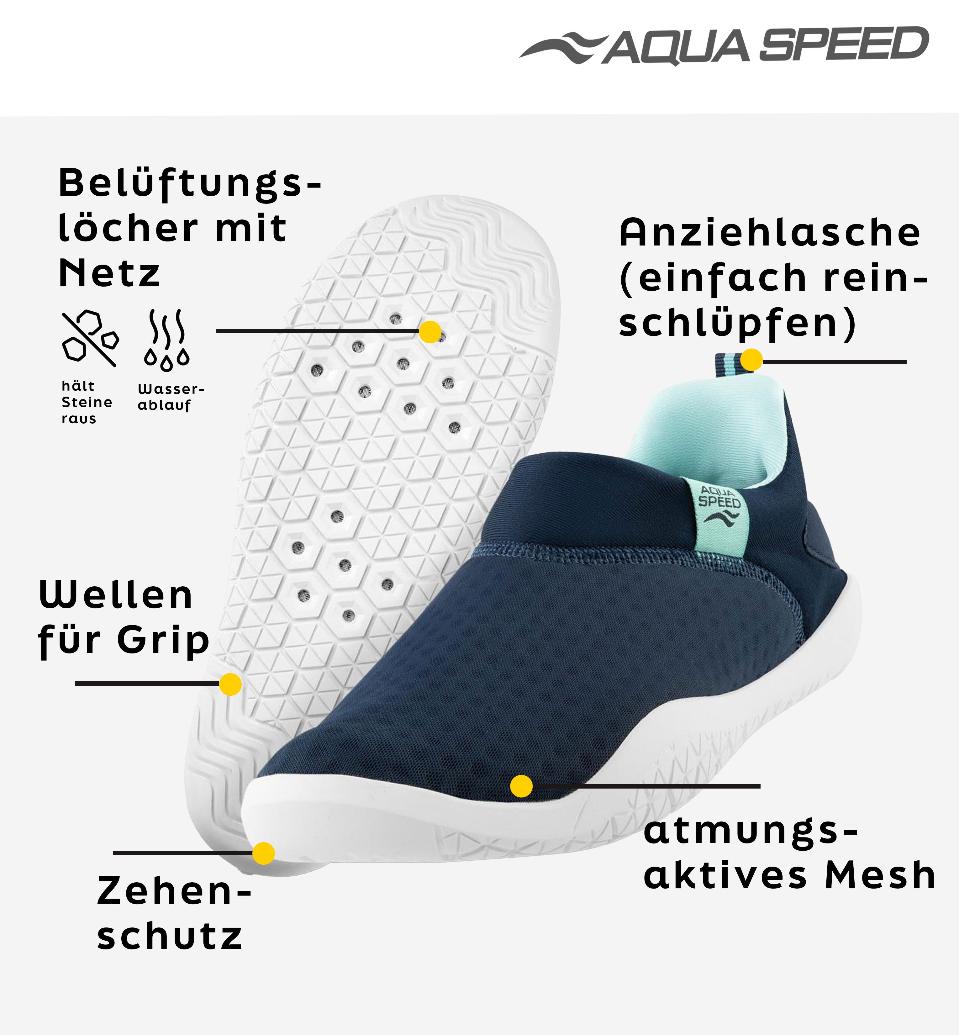 Aqua Speed Aqua Speed Lagarto Wasserschuhe Gr. 44 – Für Herren & Sport im S günstig online kaufen