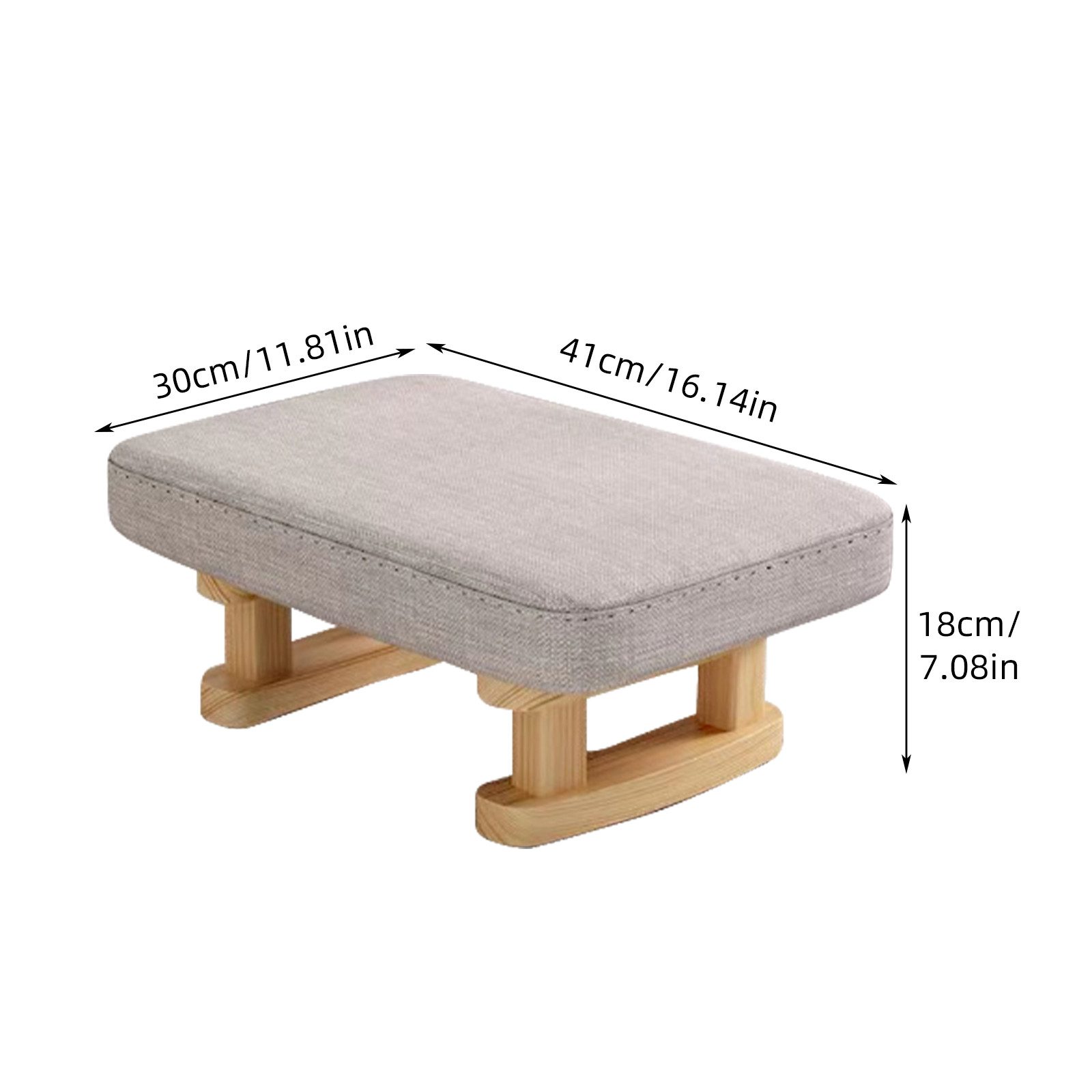 TWSOUL Sitzhocker Wohnzimmerhocker, Fußhocker, Sofahocker, Baumwolle günstig online kaufen