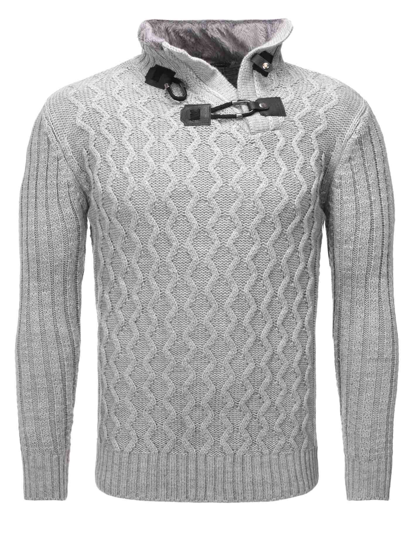 Tazzio Strickpullover 14428 modischer Herren Pullover