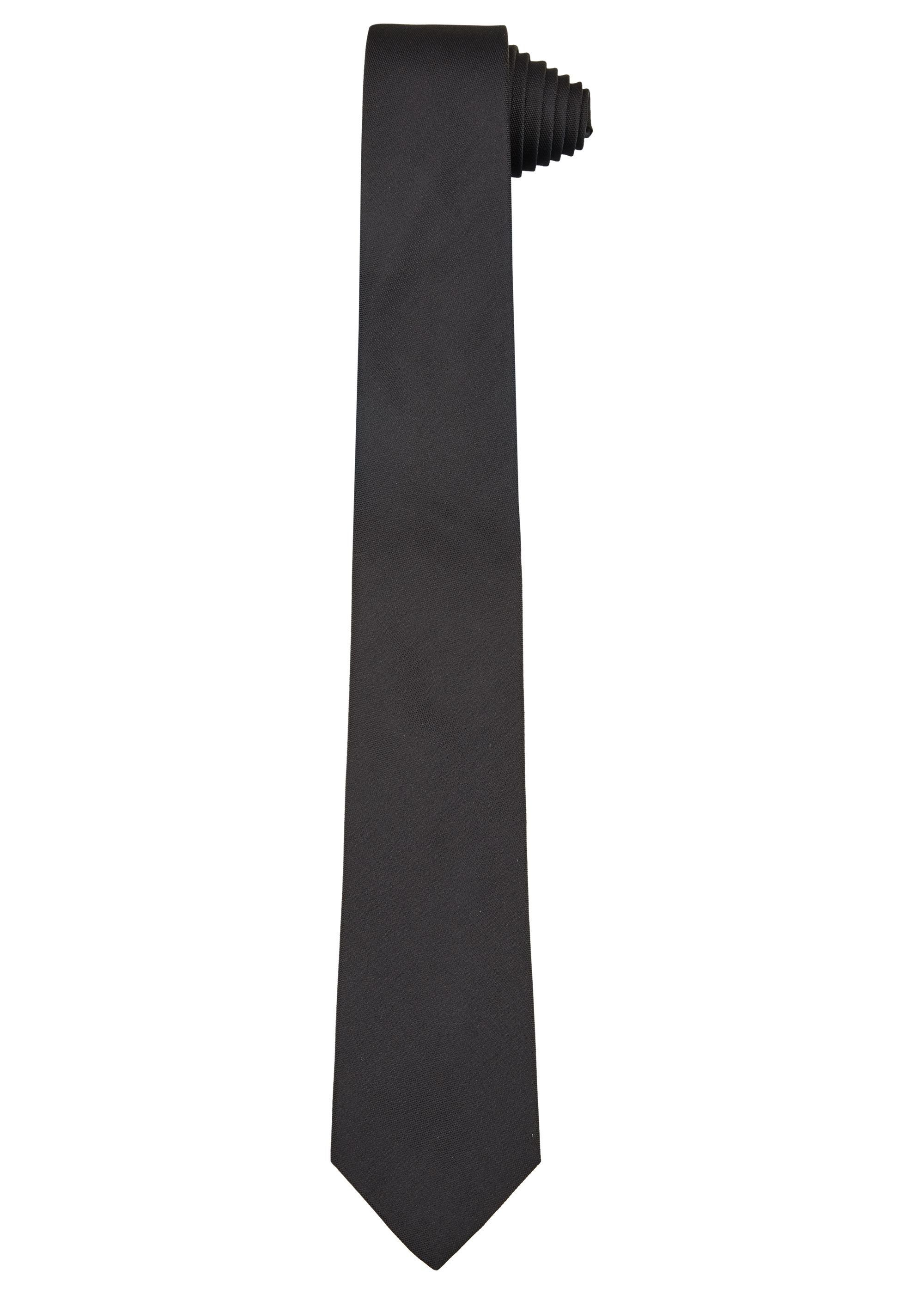 HECHTER PARIS Krawatte aus reiner Seide black