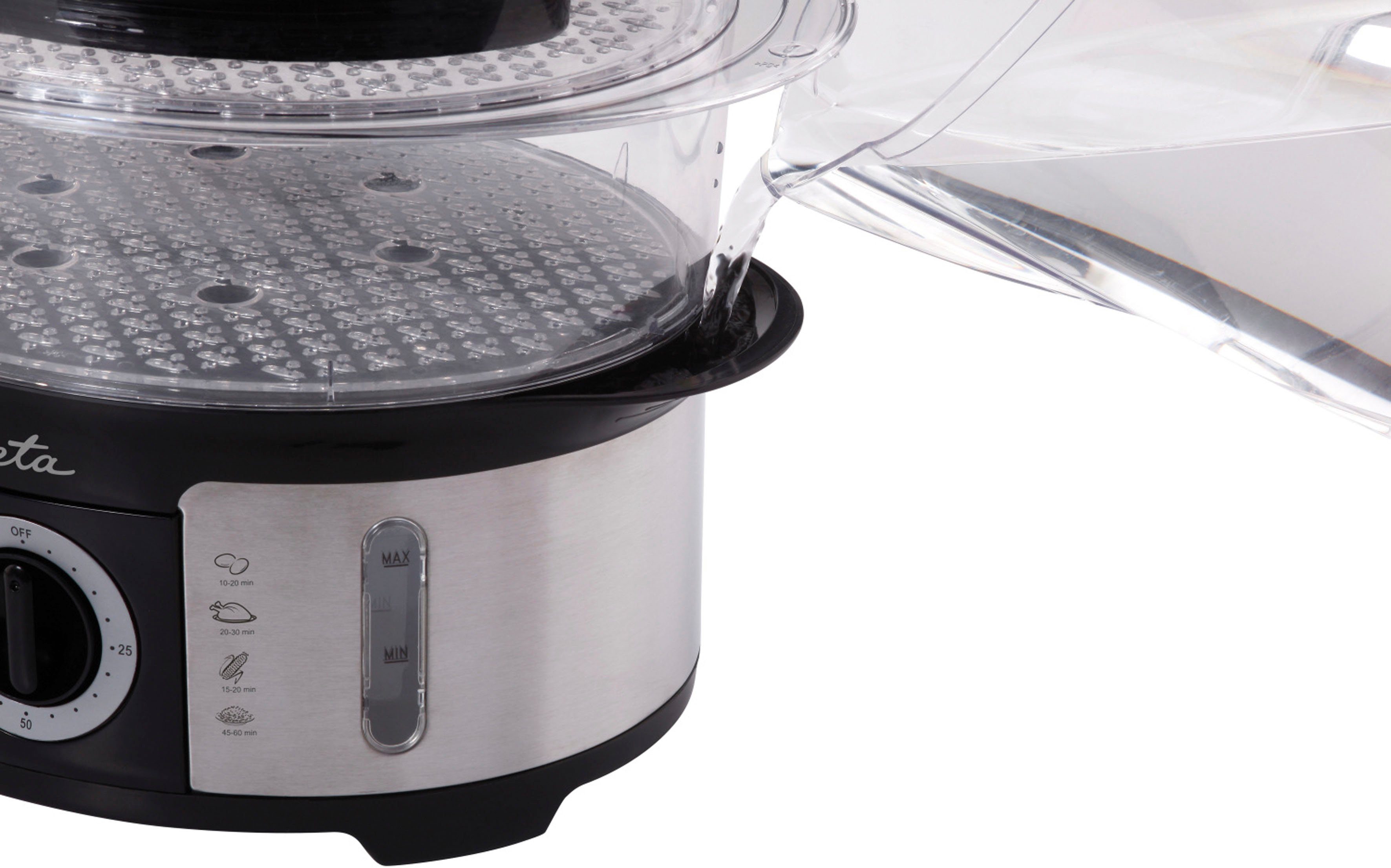 eta Dampfgarer STEAMPOT, ETA013490000, 1000 W, 12l Kapazität