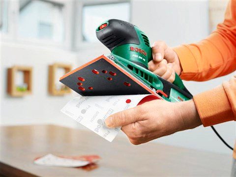 Bosch Home & Garden Schwingschleifer PSS 300 AE, mit Micro-Filtersystem