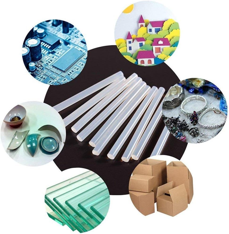 FIVMEN Heißklebepistole Heißklebestifte Heißklebesticks 11x200mm 100 Stück (ca. 2 Kilo), DIY Ersatzsticks Klebesticks – Bild 4 von 5