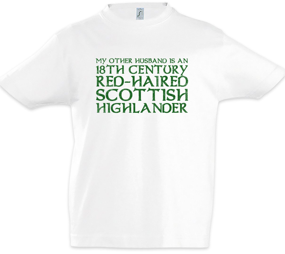 Print-Shirt My Other Husband Kinder T-Shirt Scots Scotland Schottland Outlander