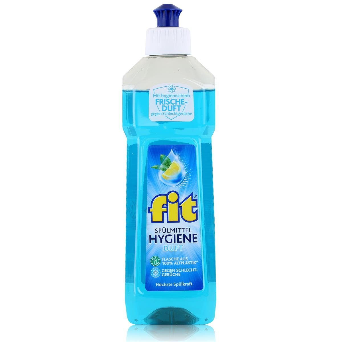 FIT fit Spülmittel Hygiene Duft 500ml - Höchste Spülkraft (1er Pack) Geschirrspülmittel