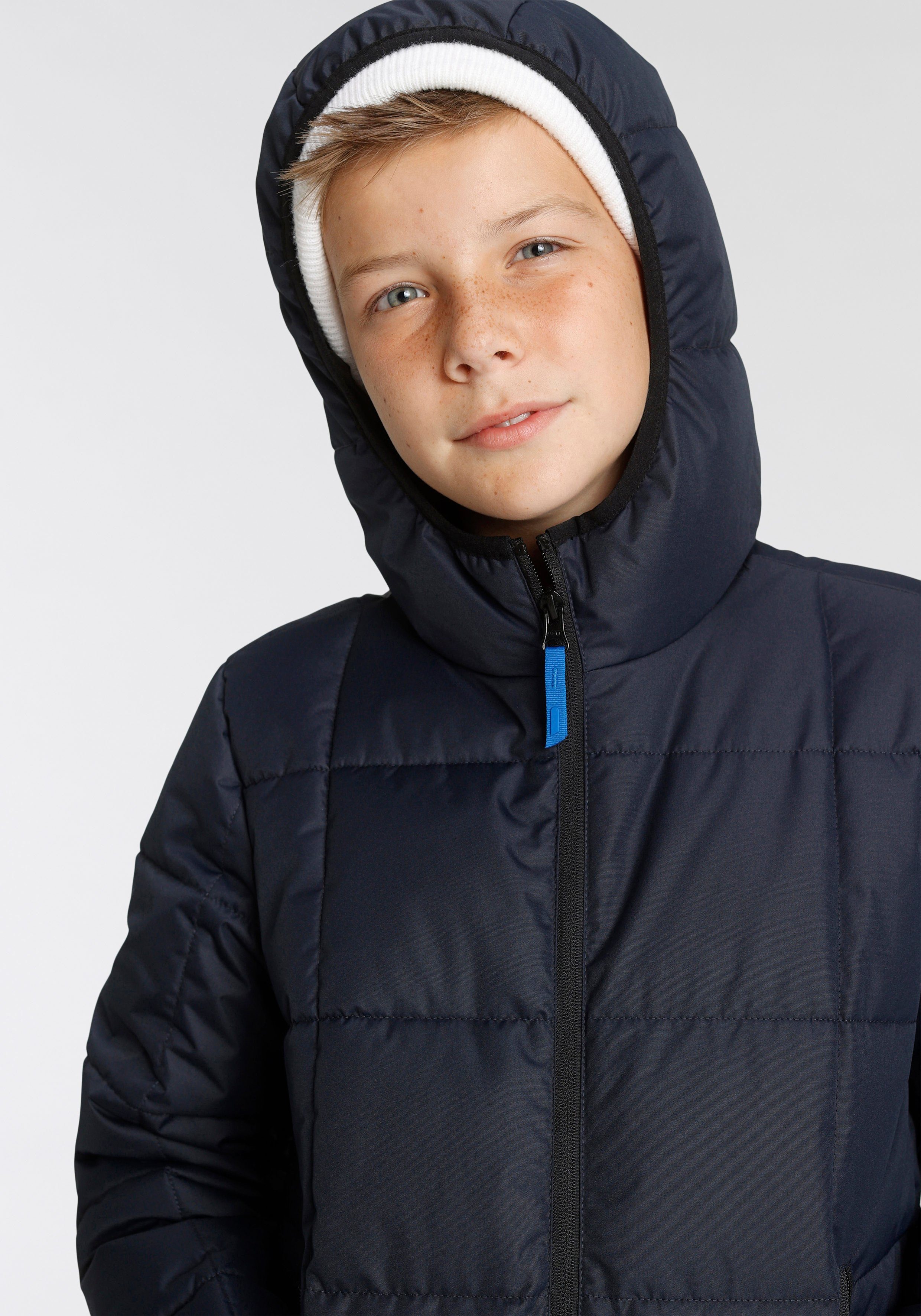 für Wärmend Steppjacke PASCO Icepeak Kinder Winddicht & marine Wasserabweisend & -