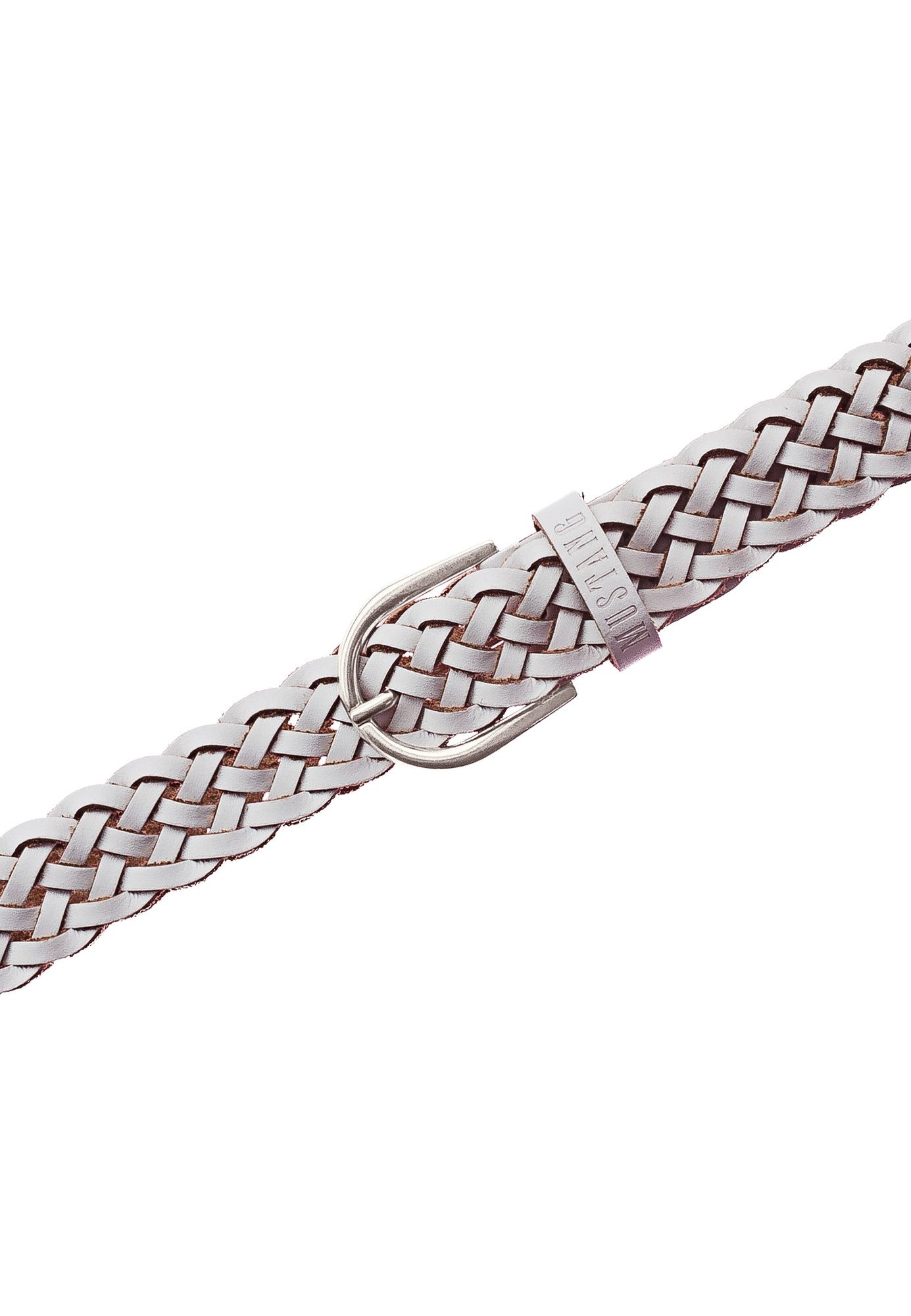 MUSTANG Flechtgürtel "Payton" (1-St) Mit Hingucker-Flechtoptik, 3 cm