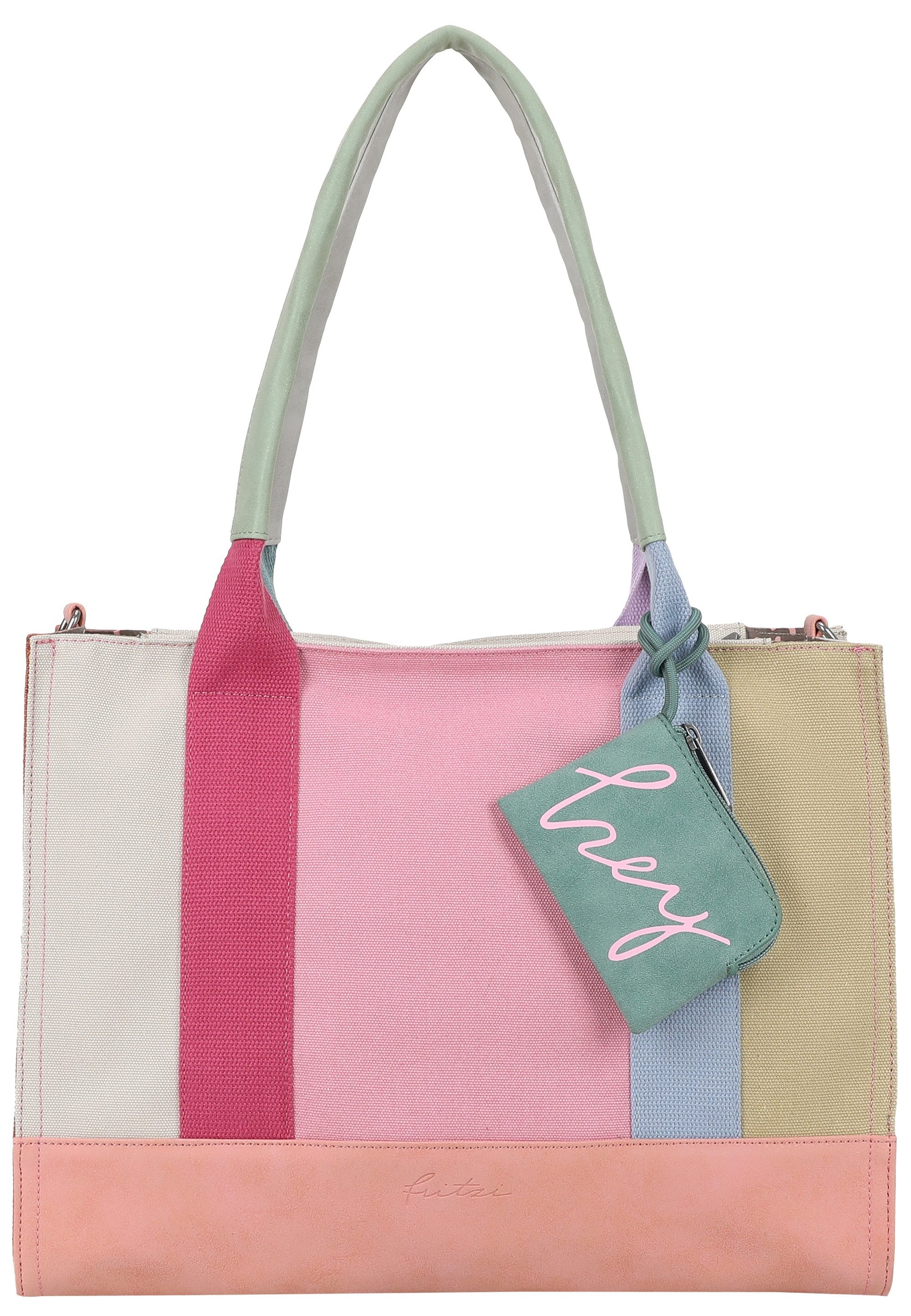 Fritzi aus Preußen Henkeltasche Tote Shopper Limited Multi, im tollen Farbmix