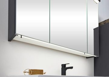 MARLIN Spiegelschrank 3510clarus 100 cm breit, Soft-Close-Funktion, inkl. Beleuchtung, vormontiert