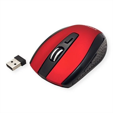 ROLINE Maus, optisch, USB, wireless Maus (Funk)