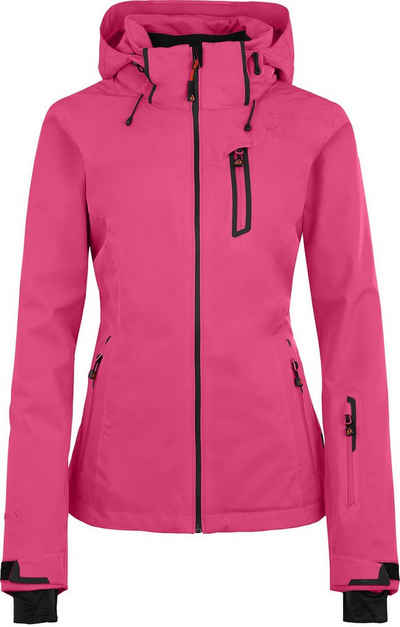 Bergson Skijacke »NICE light« Damen Skijacke, unwattiert, 20000 mm Wassersäule, Normalgrößen, pink