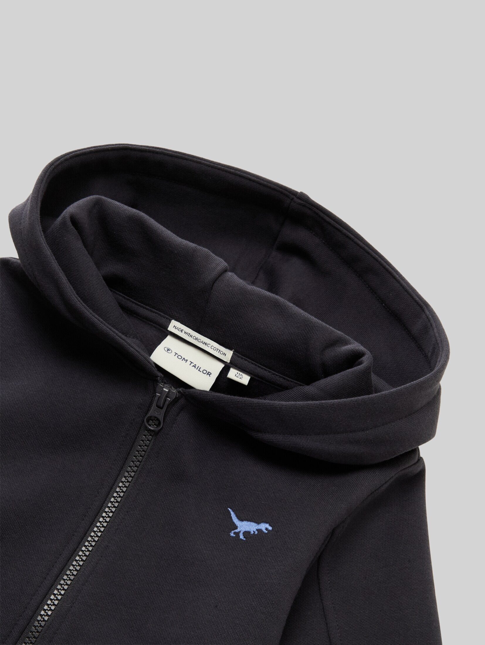 TOM TAILOR Sweatjacke Strick & Sweatshirts Hoodie Sweatjacke mit Stickerei