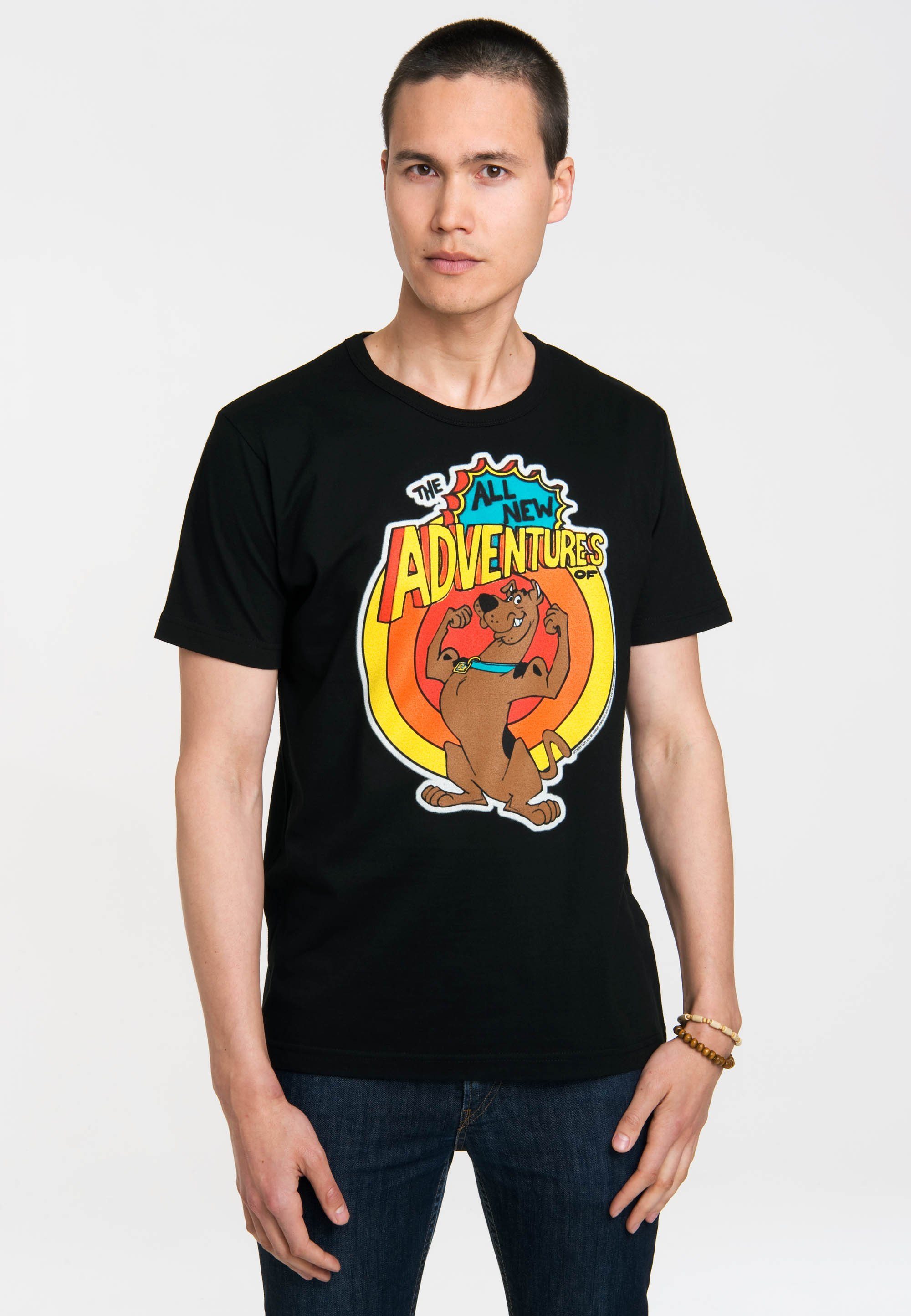 LOGOSHIRT T-Shirt Scooby Doo - All New Adventures mit Scooby Doo-Print | T-Shirts