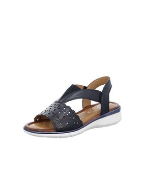 Ara Kreta - Damen Schuhe Sandalette Sandaletten Glattleder blau