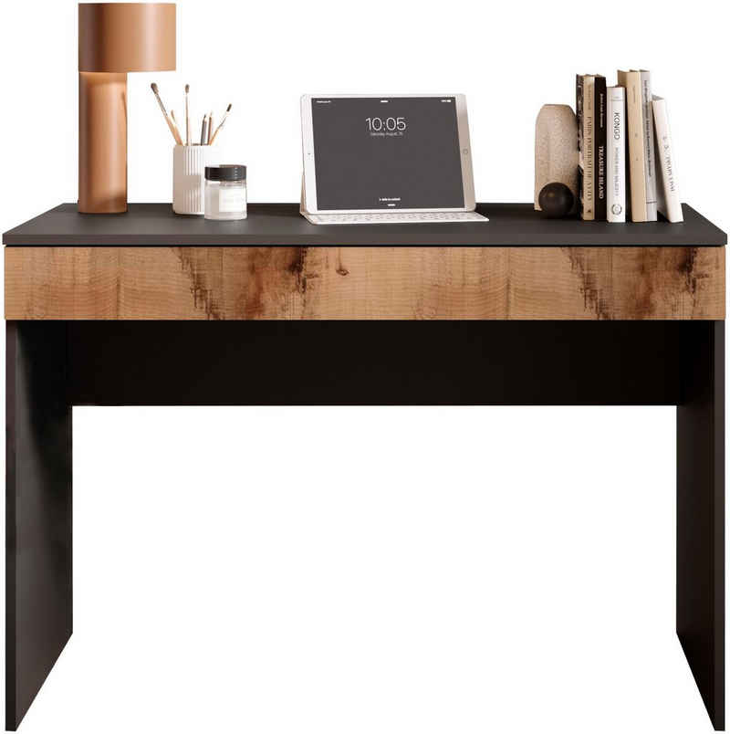 LC Schreibtisch Basic, Computertisch mit Schublade, Arbeitstisch, Schminktisch in versch. Farben, Breite 78 oder 110 cm