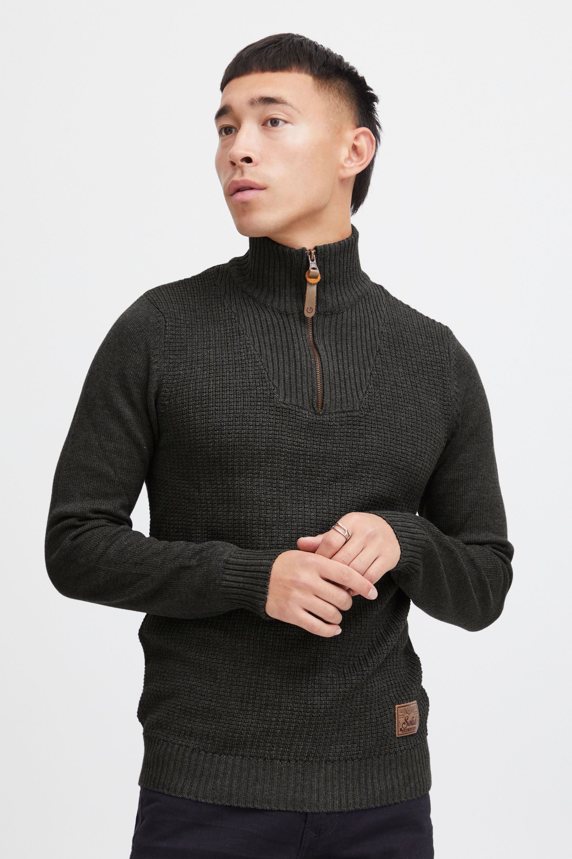 !Solid Troyer SDTommy Strickpulli mit hochabschließendem Kragen günstig online kaufen