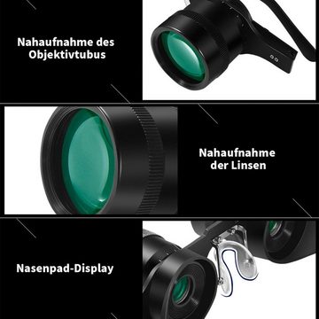 yozhiqu 10x zoom birding telescope, night vision high-definition telescope Fernrohr (suitable for fishing, bird watching, travel and sightseeing)