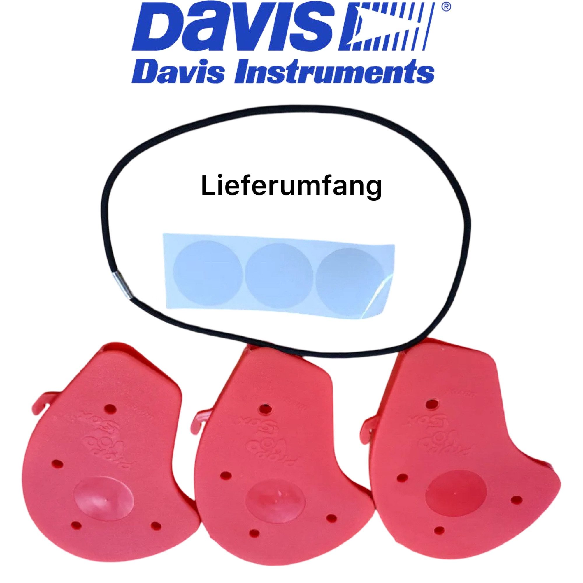Davis Instruments Motorboot Motorboot Aussenboarder Propeller Kappen 3 Flügel Transport Schutz rot
