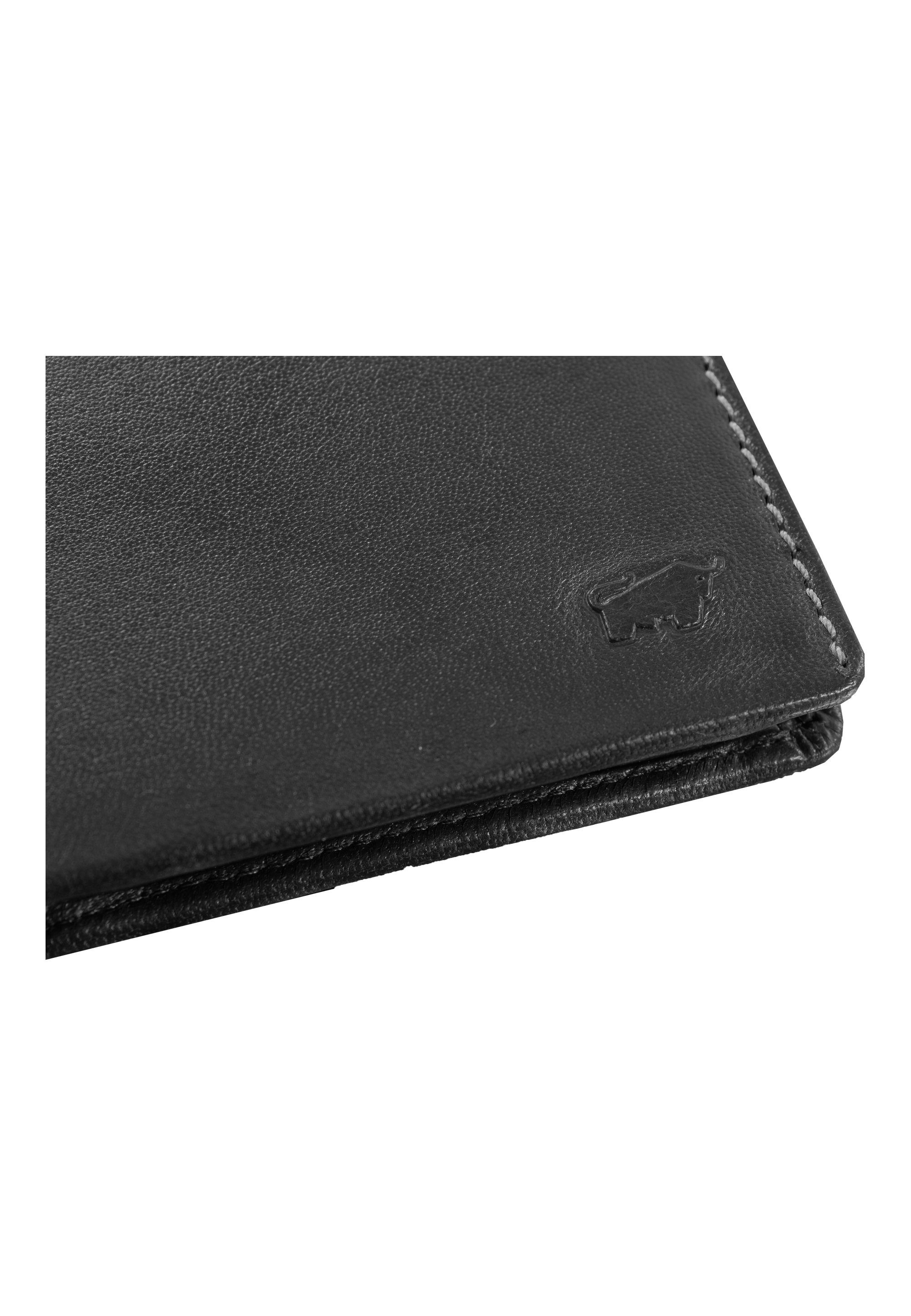 Braun Büffel Brieftasche HENRY, Hochkantformat schwarz im