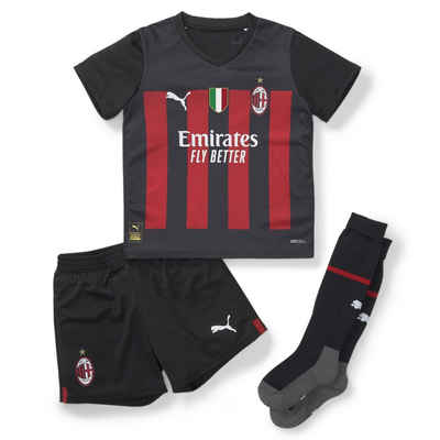 PUMA Trainingsanzug »A.C. Milan Home 22/23 Mini-Kit mit Scudetto«