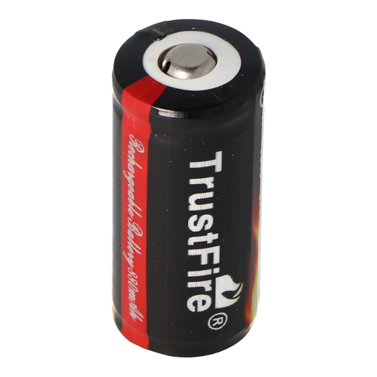 Trustfire Trustfire 16340 Li-ion Akku 880mAh 3,6V - 3,7V PCB geschützt 36x16,4m Akku 880 mAh (3,7 V)