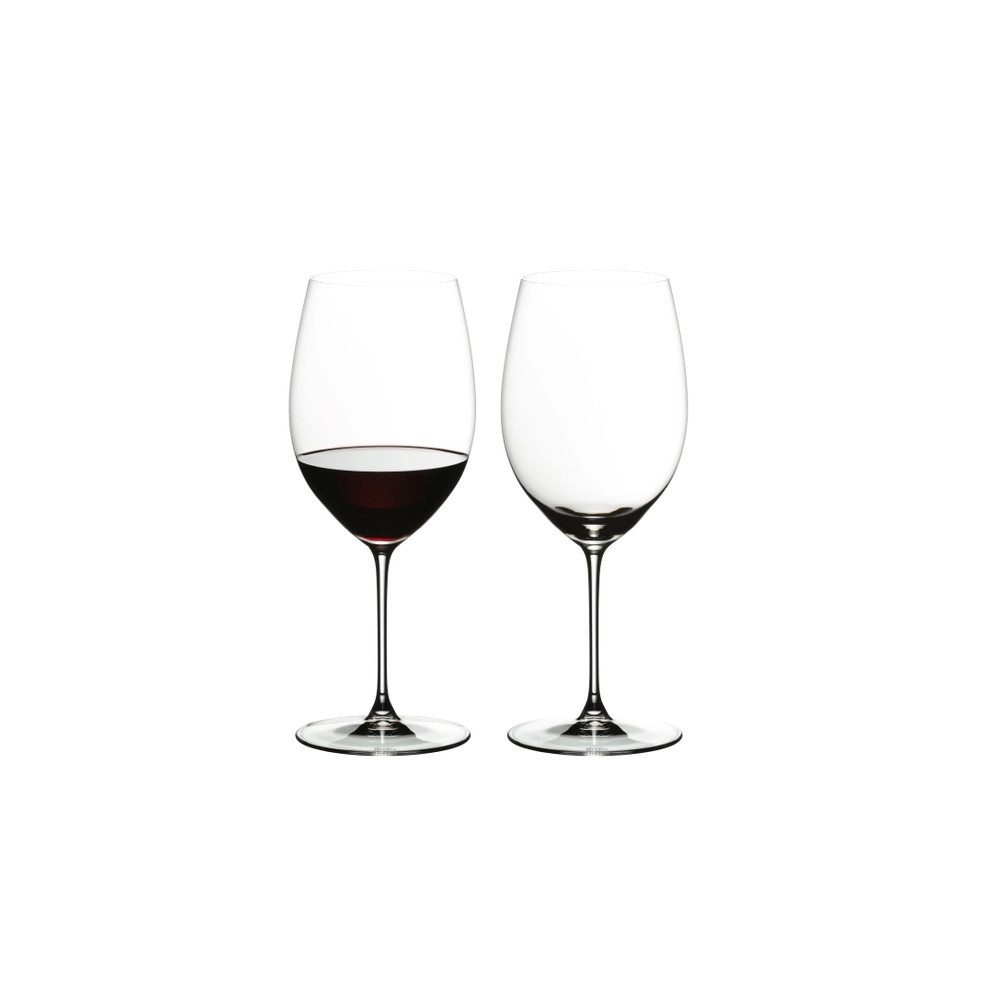 RIEDEL THE WINE GLASS COMPANY Weinglas Riedel Veritas Cabernet/Merlot 709 ml 2er Set, Kristallglas