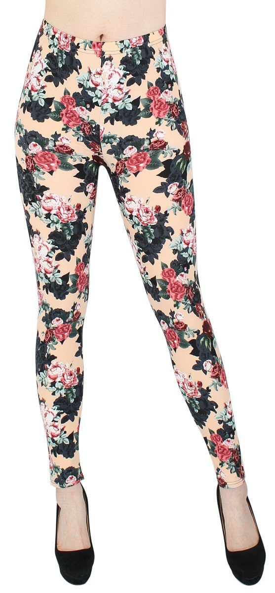 dy_mode Leggings Bequeme High Waist Leggings Damen Yogahose Fitnessleggings günstig online kaufen