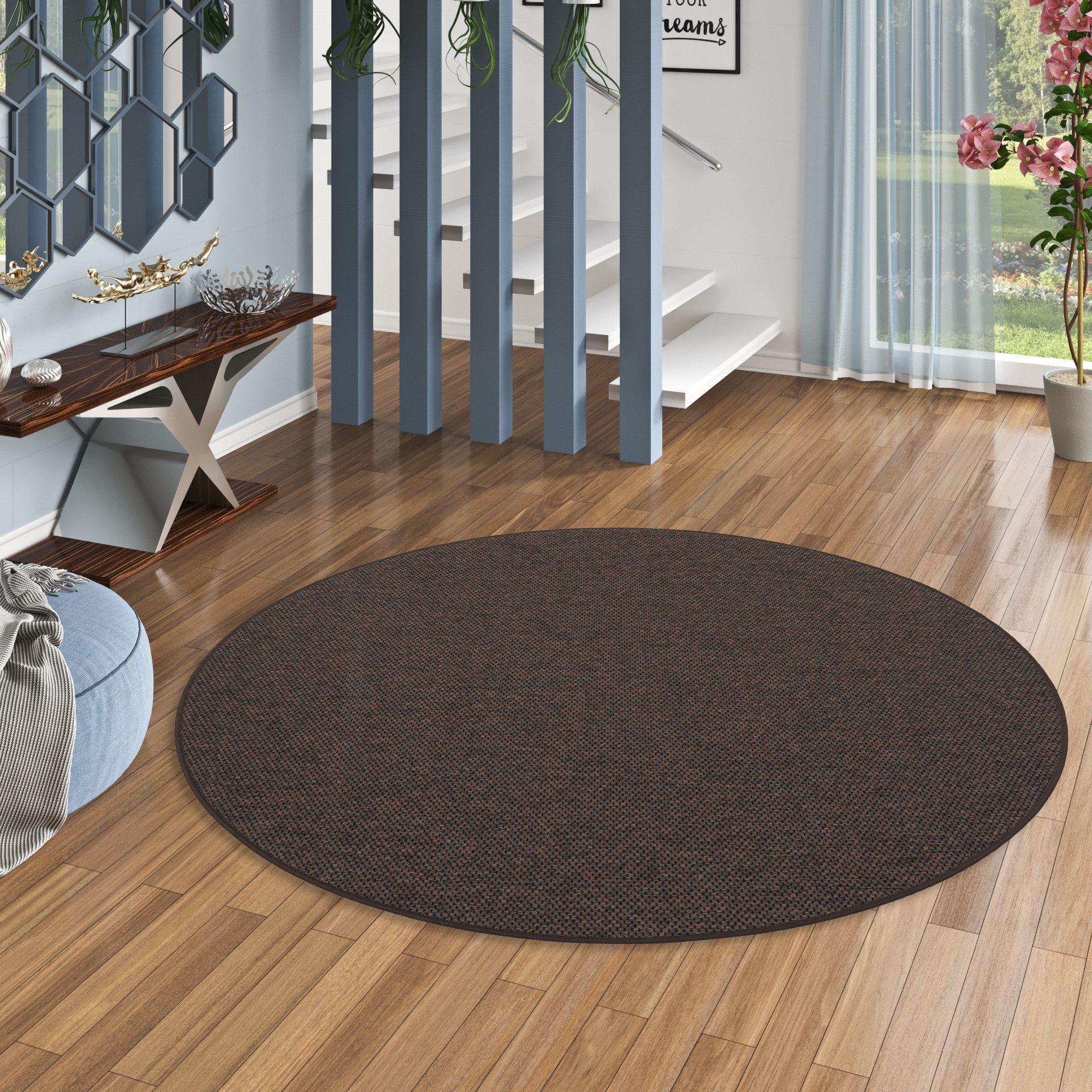 Snapstyle Designteppich Bentzon Natur Flachgewebe Teppich günstig online kaufen