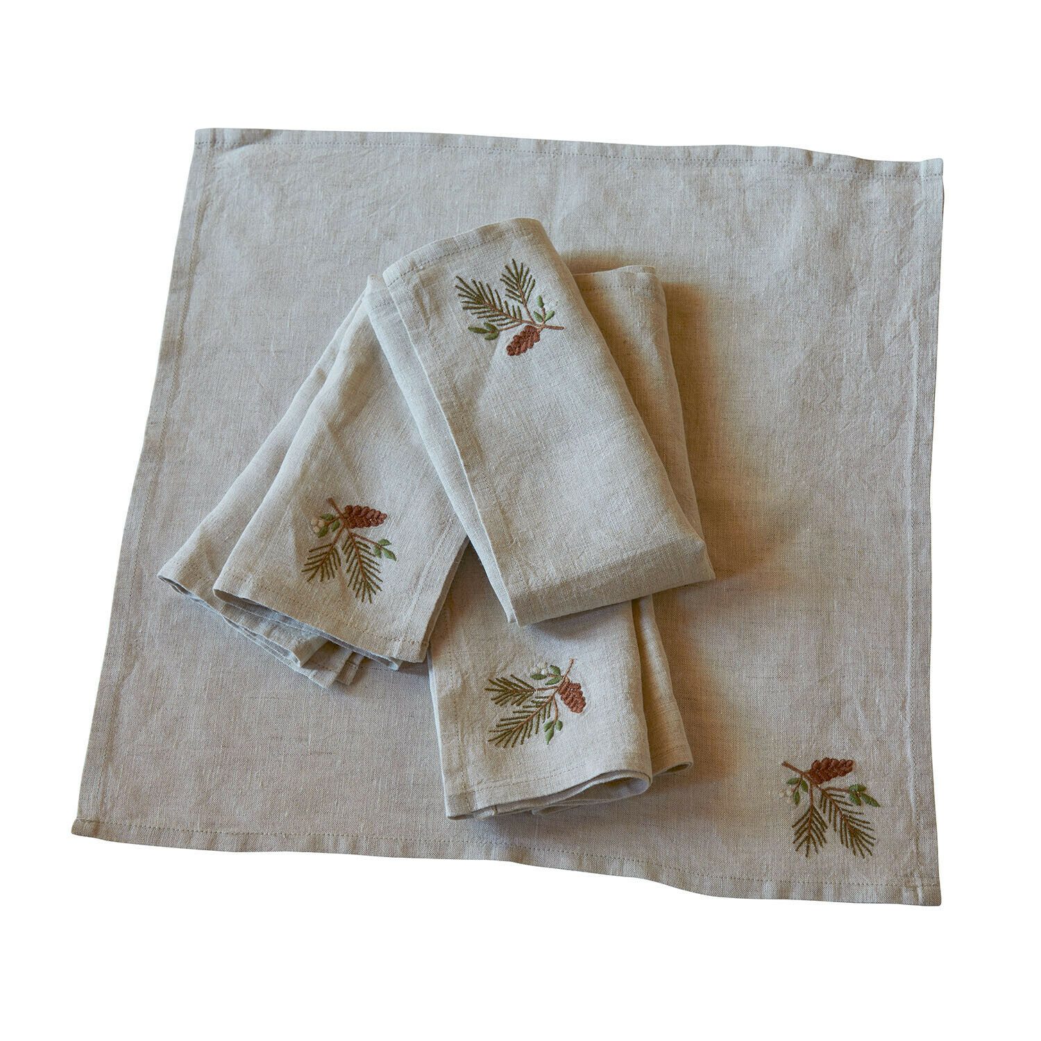 Mirabeau Stoffserviette Serviette 4er Set Arlida beige