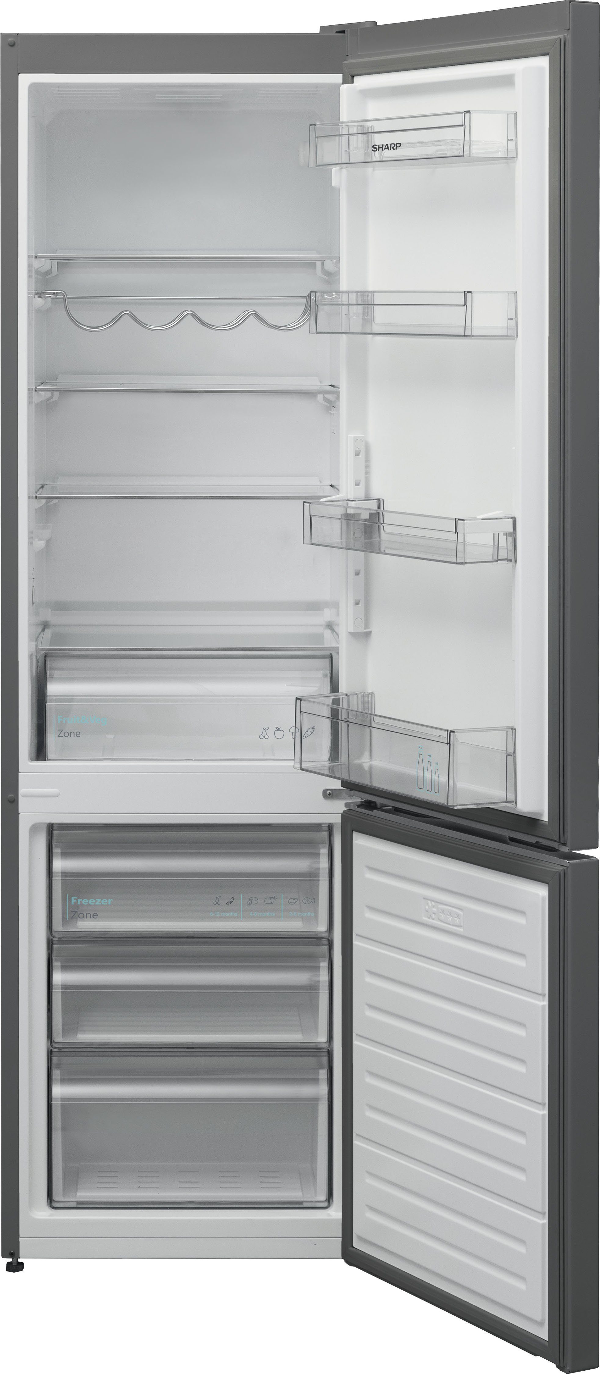 Sharp Kühl-/Gefrierkombination SJ-FBB05DTXLD-EU, 180 cm hoch, 54 cm breit