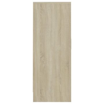 furnicato Schuhschrank Sonoma-Eiche 60x35x92 cm Holzwerkstoff