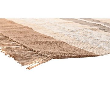 Teppich Teppich DKD Home Decor Braun Polyester Baumwolle 117 x 198 x 0,7 cm, DKD Home Decor, Höhe: 33 mm
