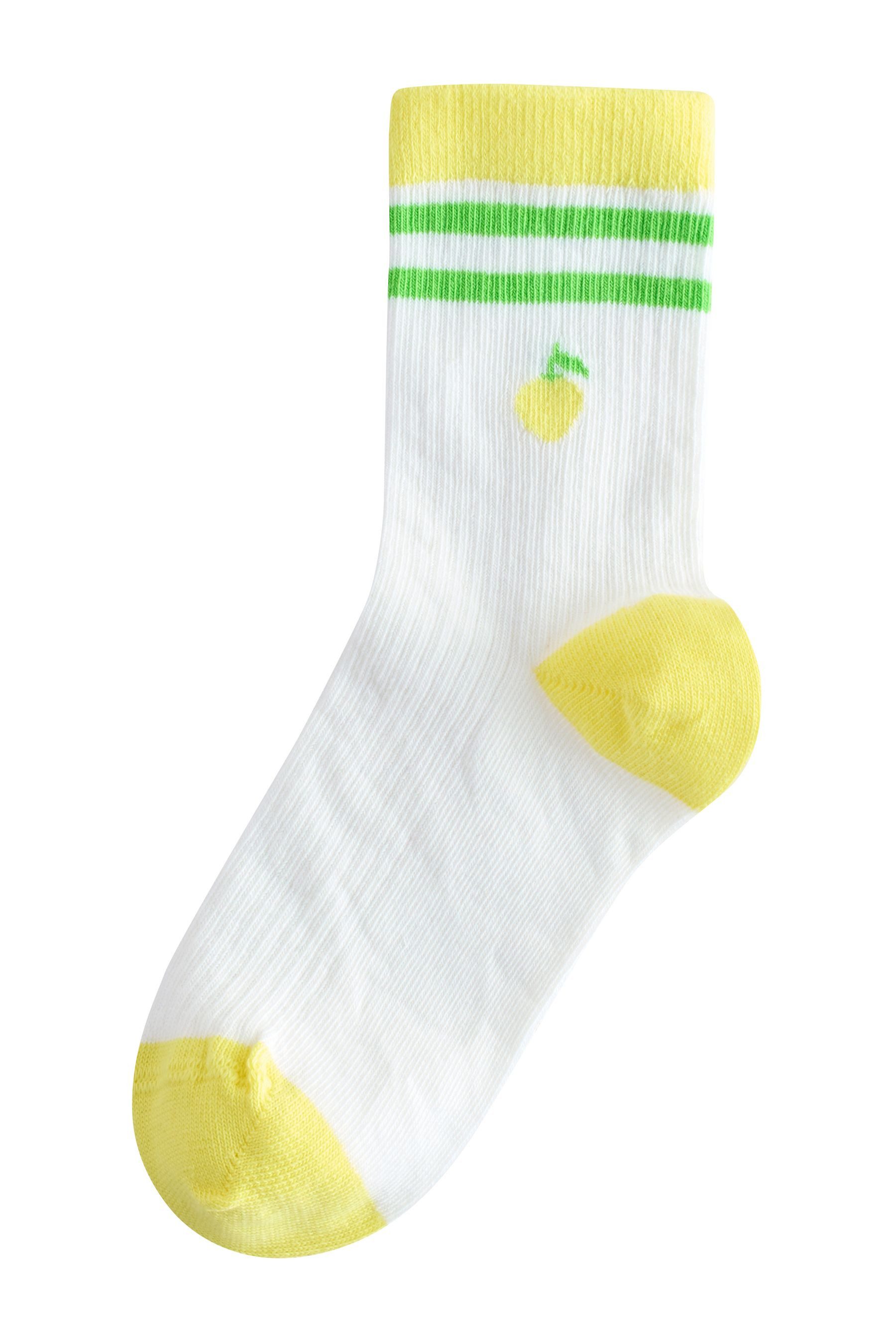 Next Kurzsocken Gerippte Knöchelsocken, 4er-Pack (4-Paar)