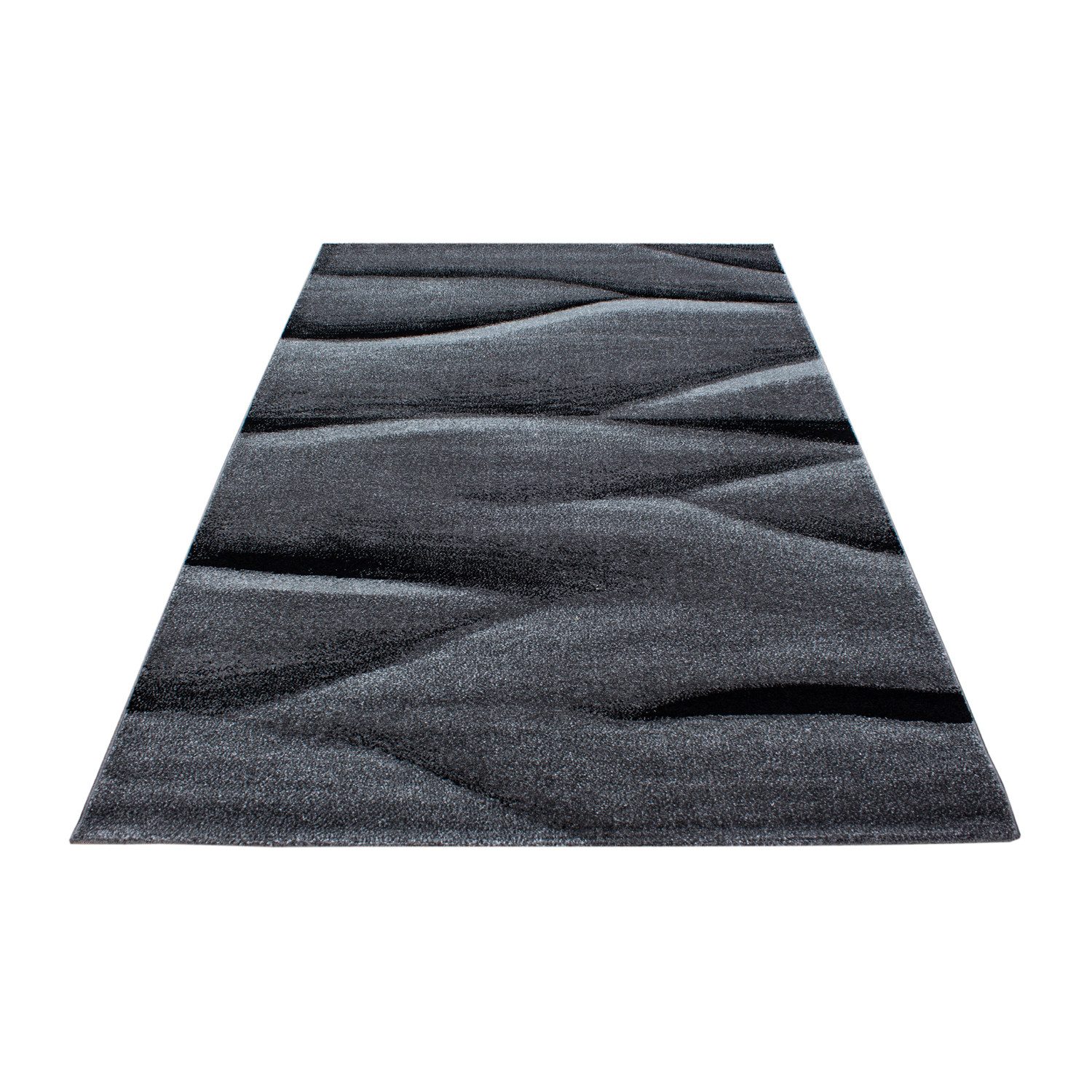 Carpettex Frisé-Teppich Ombre Design, Läufer, Höhe: günstig online kaufen