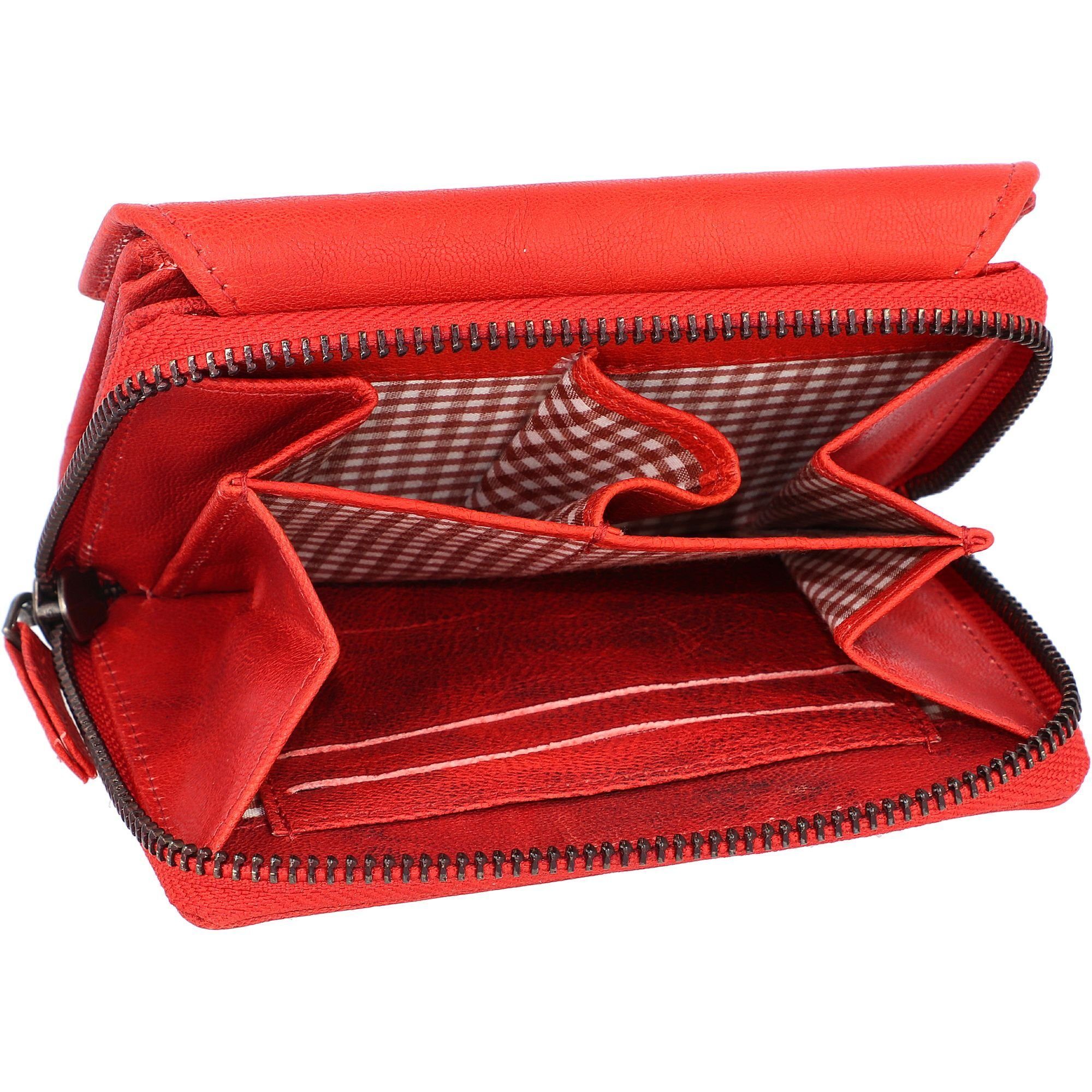 Mika Geldbörse, Leder