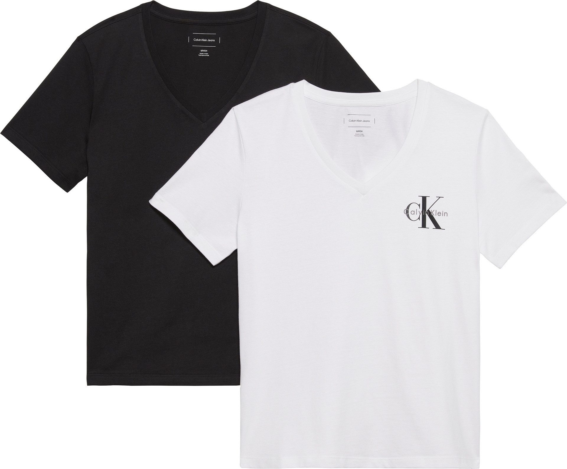 Calvin Klein Jeans Kurzarmshirt A- Logo günstig online kaufen