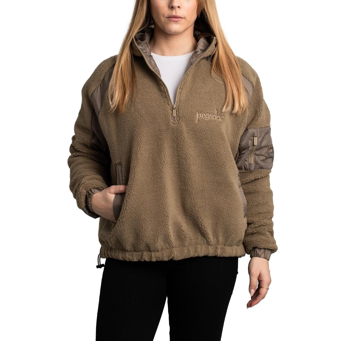 PEGADOR Fleeceshirt Pegador Bonny Teddy Fabric günstig online kaufen