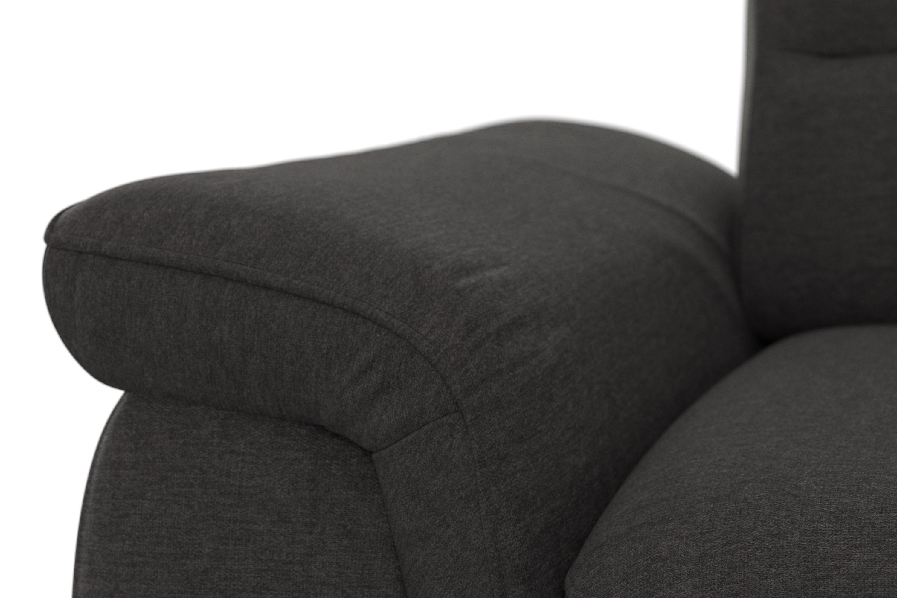 sit&more Ecksofa Sinatra, mit Kopfteilverstellung Armteilfunktion und Recamiere, optional mit