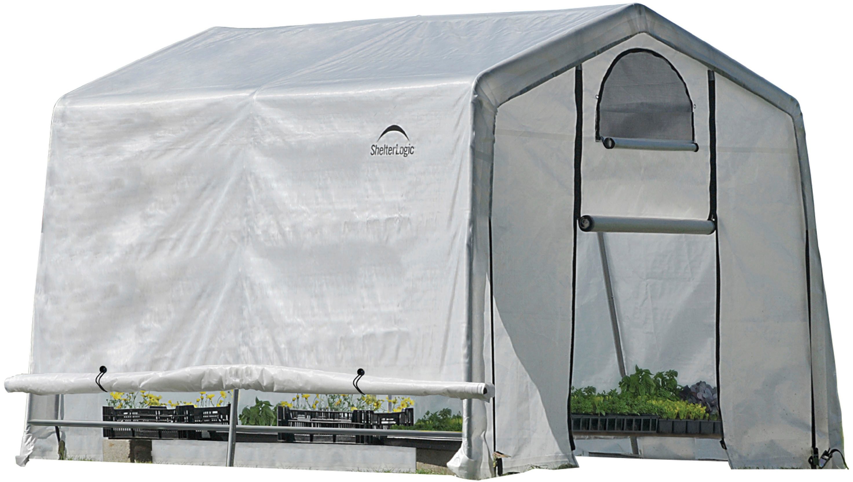 ShelterLogic Foliengewächshaus, BxTxH: 300x300x240 cm
