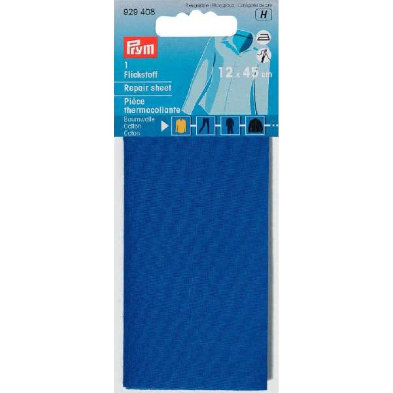 Prym Stricknadeln Flickstoff 12x45 cm mittelblau