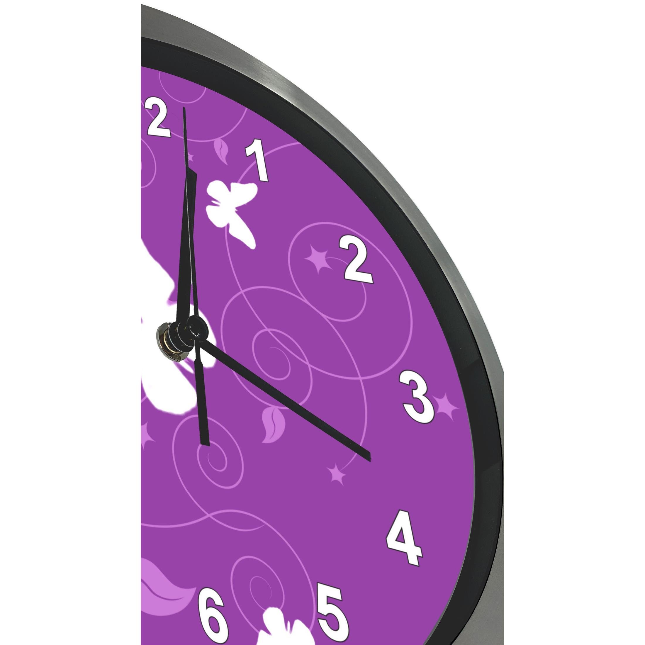 CreaDesign Funkwanduhr (geräuscharmes Uhrwerk) günstig online kaufen