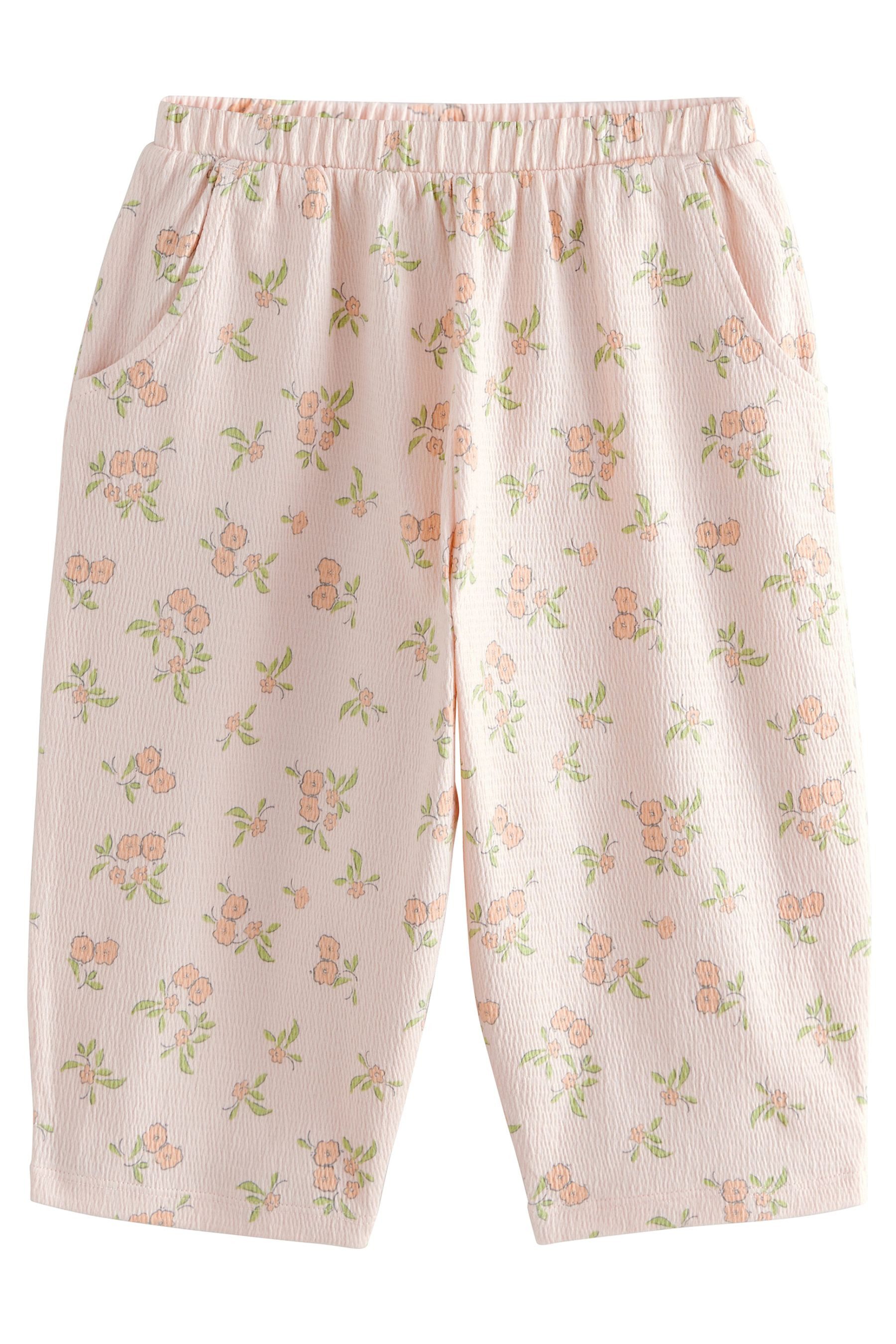 Next Schlupfhose Strukturierte Hose mit weitem günstig online kaufen