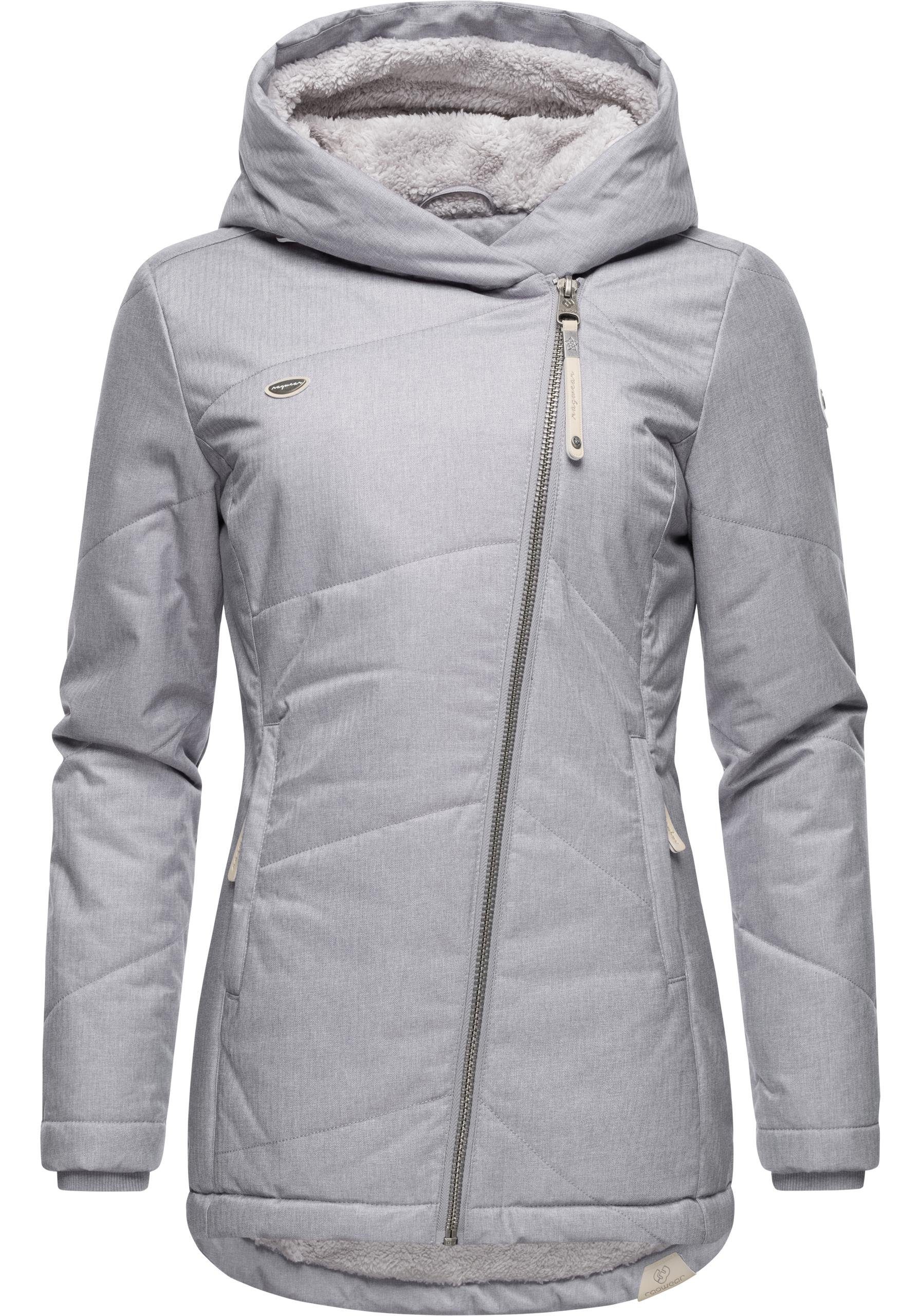 Ragwear Winterjacke Gordon Sportliche wasserdichte Outdoorjacke mit Kapuze